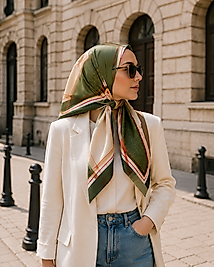 Alfa Twill Eşarp Desen-6