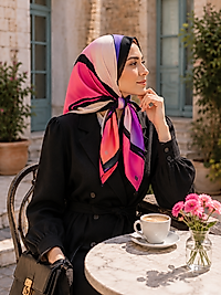 Alfa Twill Eşarp Desen-5