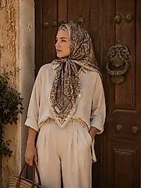 Spring Eşarp Modif Desen