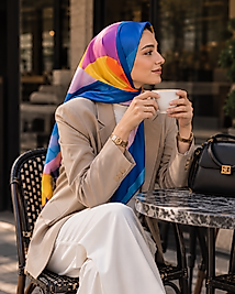 Alfa Twill Eşarp Desen-8