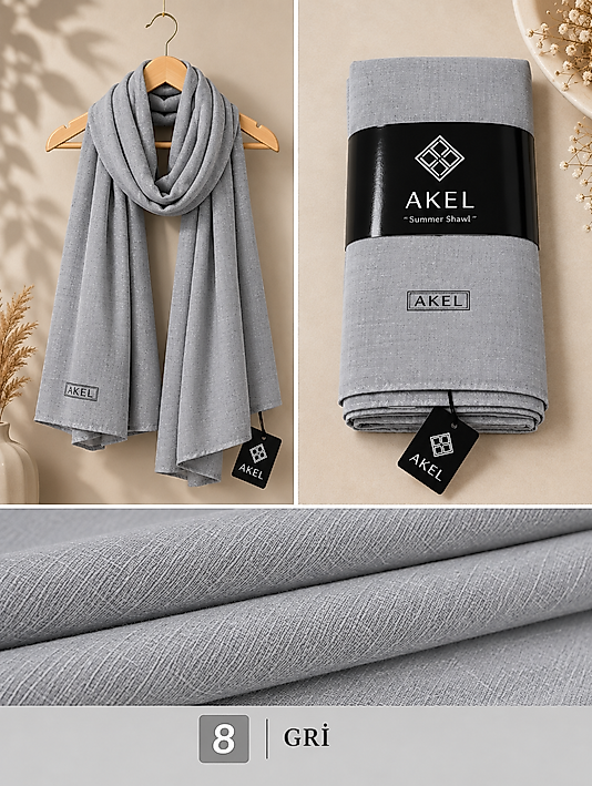 Yaz Serinliği Şal Renk-8