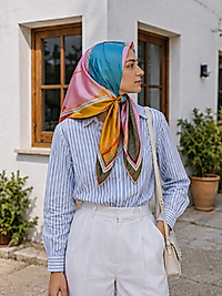 Alfa Twill Eşarp Desen-6