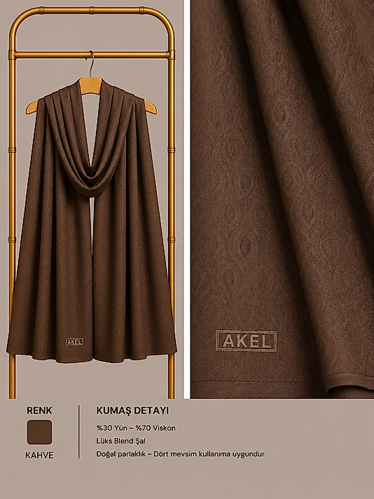 Lüx Blend Şal Desen-4