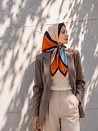 Alfa Twill Eşarp Desen-5