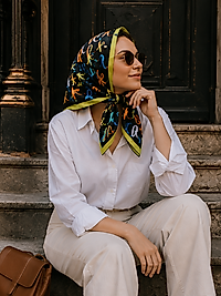 Alfa Twill Eşarp Desen-7