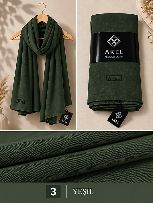 Yaz Serinliği Şal Renk-3