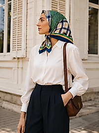Alfa Twill Eşarp Desen-4