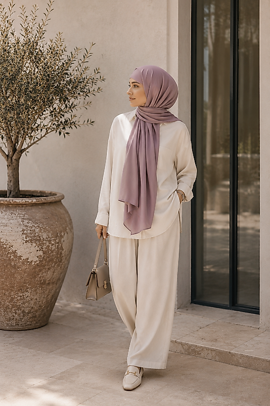 LİNA ŞAL MAUVE
