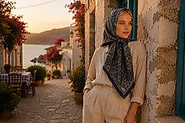 Spring Eşarp Modif Desen