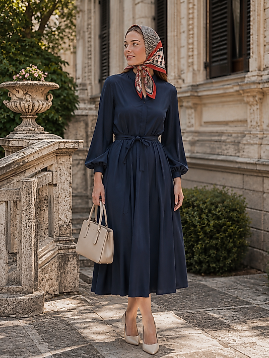 Alfa Twill Eşarp Desen-4
