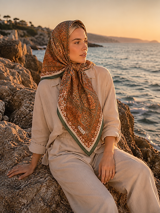 Spring Eşarp Modif Desen