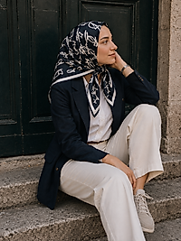 Alfa Twill Eşarp Desen-7