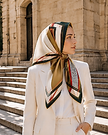 Alfa Twill Eşarp Desen-6