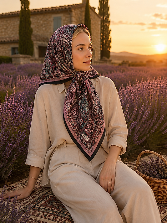 Spring Eşarp Modif Desen