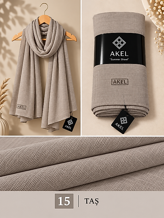 Yaz Serinliği Şal Renk-15