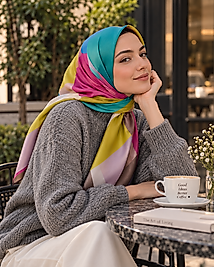Alfa Twill Eşarp Desen-8