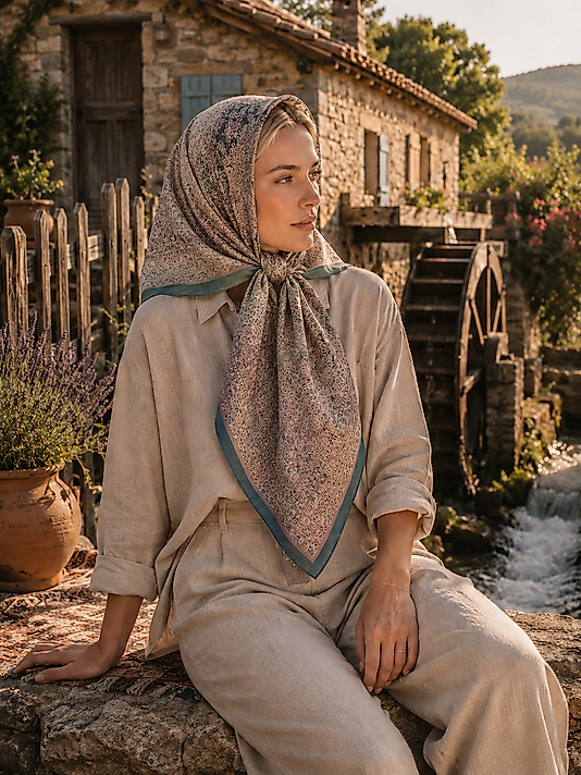 Spring Eşarp Modif Desen