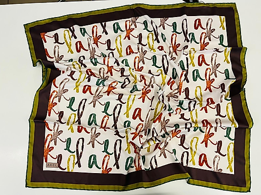 Alfa Twill Eşarp Desen-7