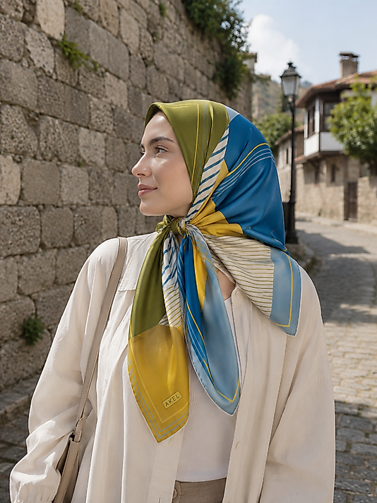 Alfa Twill Eşarp Desen-3