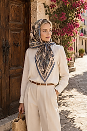 Spring Eşarp Klasik Desen
