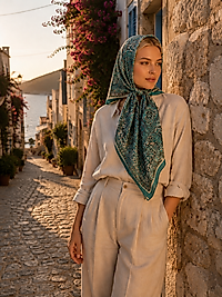 Spring Eşarp Modif Desen