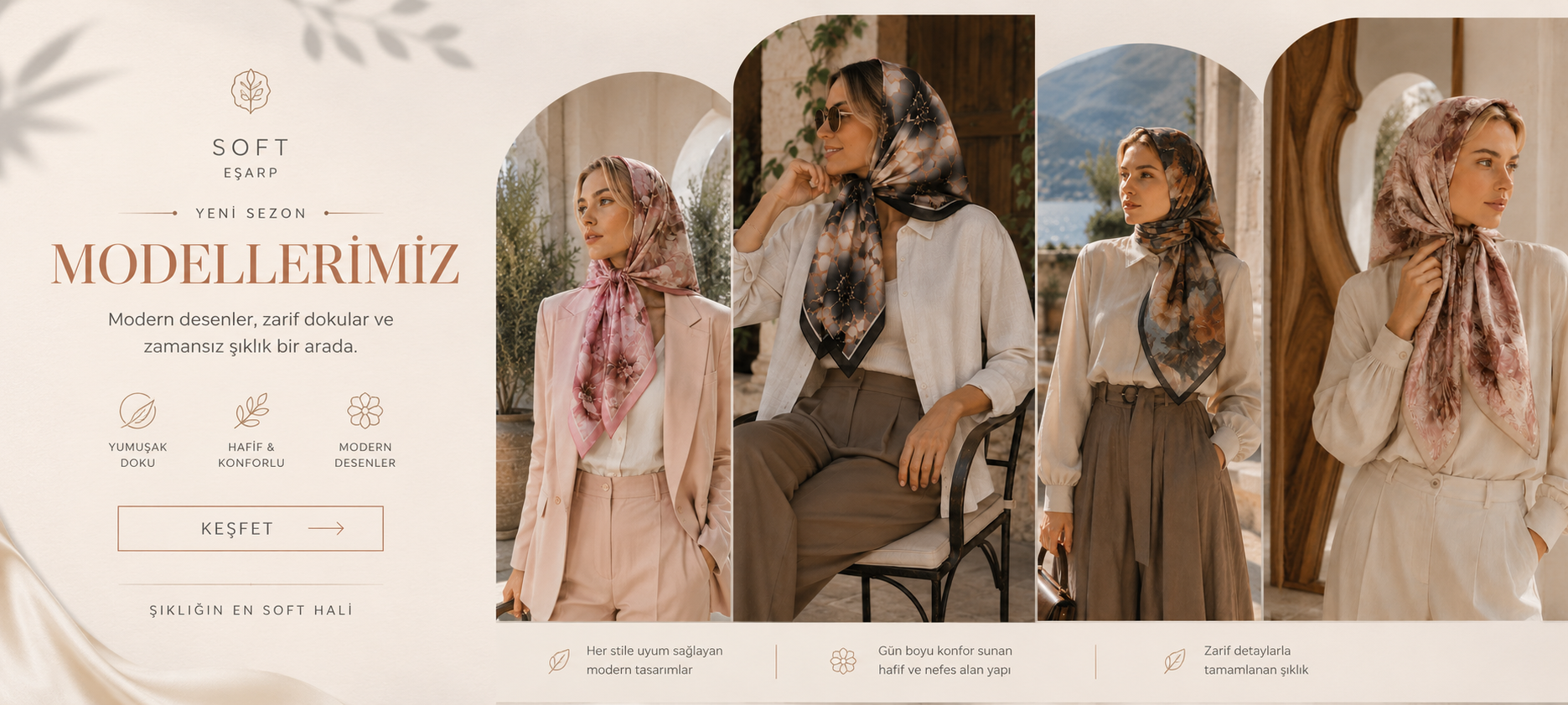 SOFT EŞARP